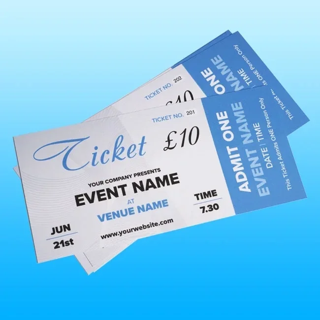 Tickets Printing Ayr